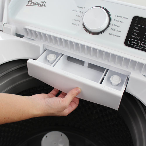 Avanti Compact Top Load Washing Machine, 3.7 cu. ft. Capacity Wayfair